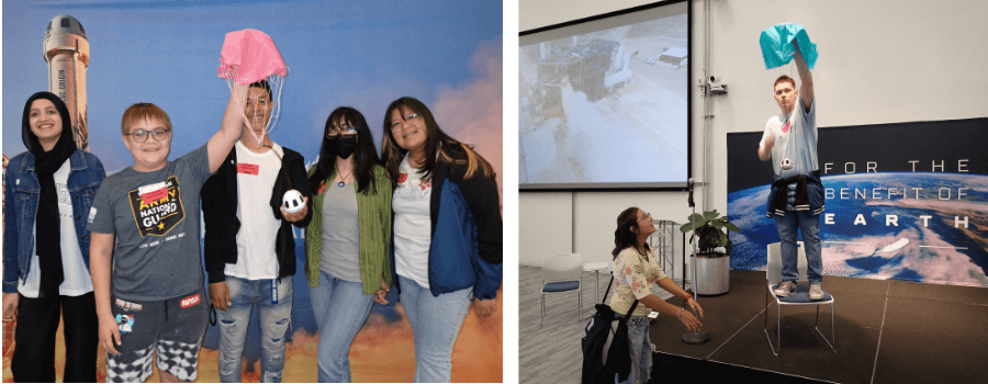 Students visit Blue Origin for a career panel