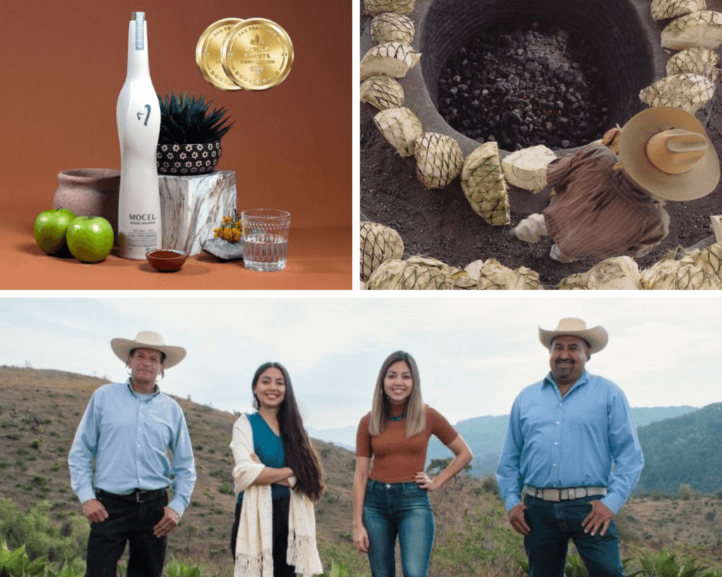 Mocel Mezcal photo collage